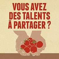 vous avez des talents à partager?